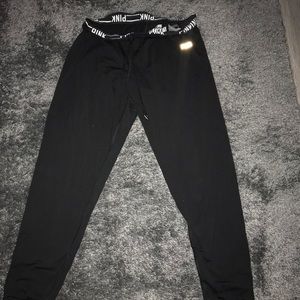 Black Victoria Secret yoga pants